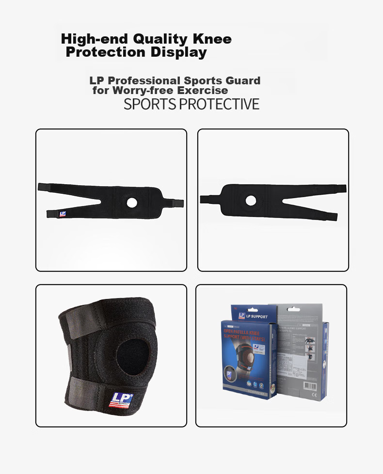 LP 782 Sports Knee Brace Meniscus Running Patella for Men And Women, Cycling Badminton Basketball Football Jump Rope Hiking Protective Gear 14