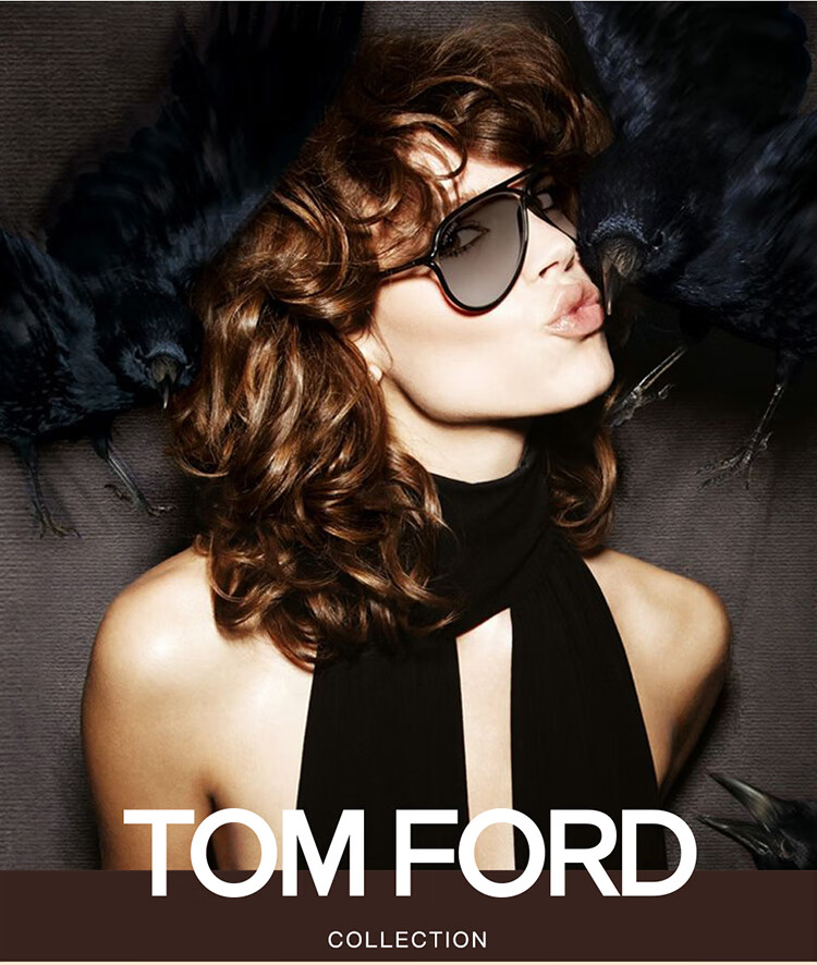TOM FORD Sunglasses for Men And Women, Gray High-End Large Frame Slimming Sunglasses, Same Style As Department Store Glasses, UV Protection Sunglasses TF0891K 1