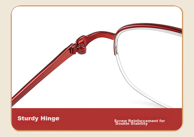 LESCA LUNETIER Reading Glasses for Women, Anti-Blue Light Radiation, High-Quality Genuine Product, High-Definition Presbyopic Glasses for Middle-Aged And Elderly, Fashionable Reading Glasses 23