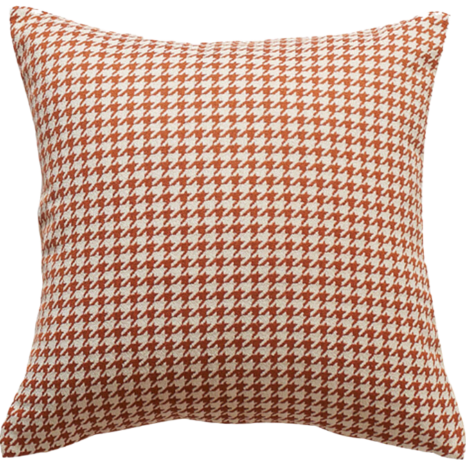 AVIVI Sofa Cushion Pillow, Bed Sleeping Backrest Pillow, Back Cushion Cover with Pillow Insert, 45*45 Cm, Bird Orange Patter
