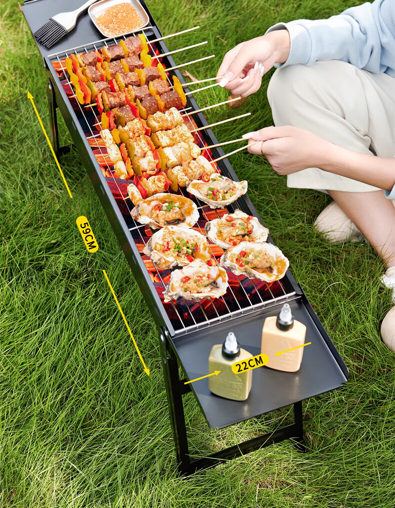 Geshu Barbecue Charcoal, Smokeless Barbecue Charcoal, Quick-Burning Wood Charcoal for Fireplaces, Heating, Tea Brewing, Hot Pot Cooking, 5 Jin (2.5 Kg) 1