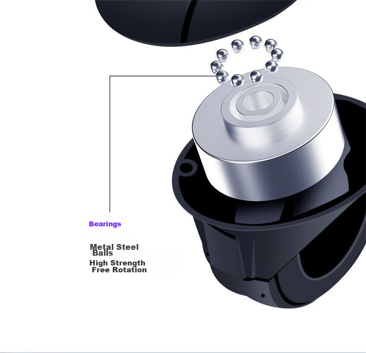 Huashi Steering Wheel Power Assist Ball, Universal Car Driving Aid, Multifunctional One-Handed Steering, Labor-Saving Auxiliary Driving 5