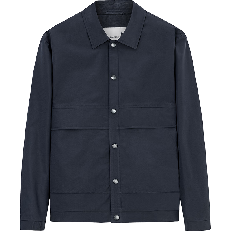 DANCING WOLVES [Windproof And Easy-Care] Comfortable Commuter Executive Jacket for Men, Autumn And Winter Casual Workwear Lapel Versatile Coat