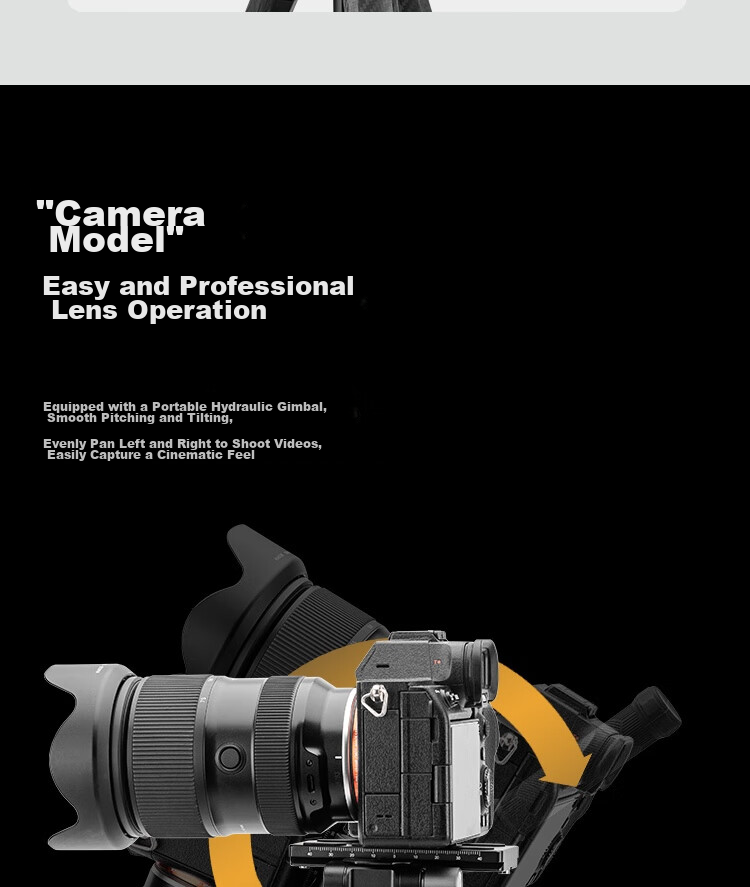 Fotopro Origin (20th Anniversary Edition), Lightweight Travel Photography Pure Carbon Fiber Irregular Design Panoramic Ball Head, Digital Camera Mirrorless Photography Tripod 15