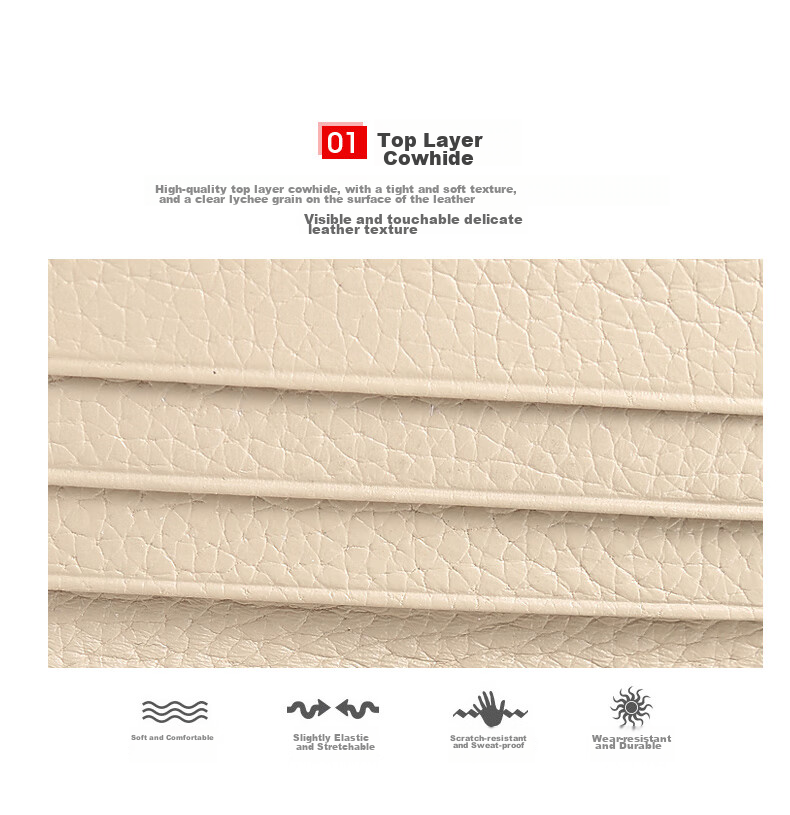 TUCANO Ladies' Wallet, Short Style, Two-Fold, Sweet And Elegant, Two-Layer Cowhide, Slim Purse, Practical, Birthday Gift for Wife on May 20 6