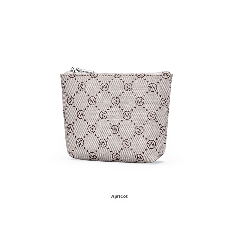 GOLF Card Holder, Women's Fashionable Retro Printed Purse, Large Capacity Ladies' Coin Purse, Birthday Gift Box Set 16