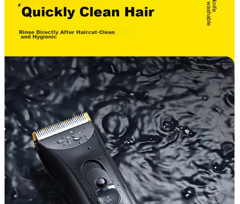 AUX Electric Hair Clipper, Professional Hair Trimmer for Adults, Complete Set of Professional Hair Cutting Tools And Accessories 13