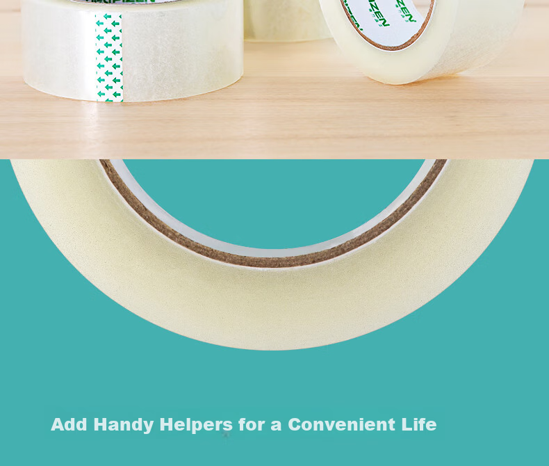 Deli Plastic Packaging Tape Dispenser, Suitable for Tape Width up to 48mm, Tape Cutter with Stainless Steel Sharp Blade Head, Office Supplies, Blue 801 2