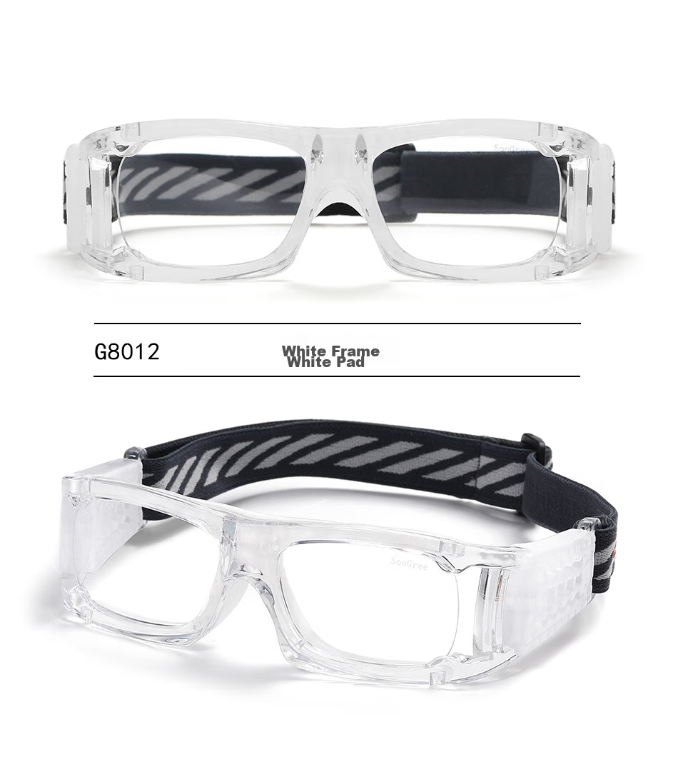SooGree Sports Glasses for Nearsightedness, Soccer Goggles, Basketball Glasses, Anti-Fog Competition Eyewear Frame for Soccer, Prescription Available 15