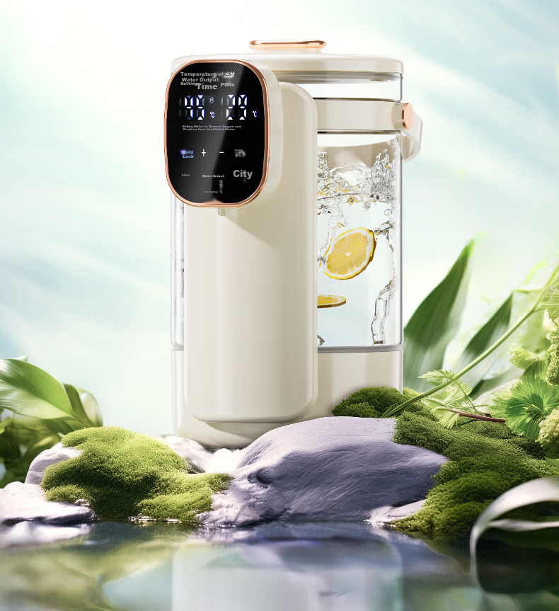 CHIGO Electric Thermos Water Boiler Multi-Temperature Household Desktop Small Drinking Water Heater 3L Large Capacity Glass Kettle RC-K30A 2