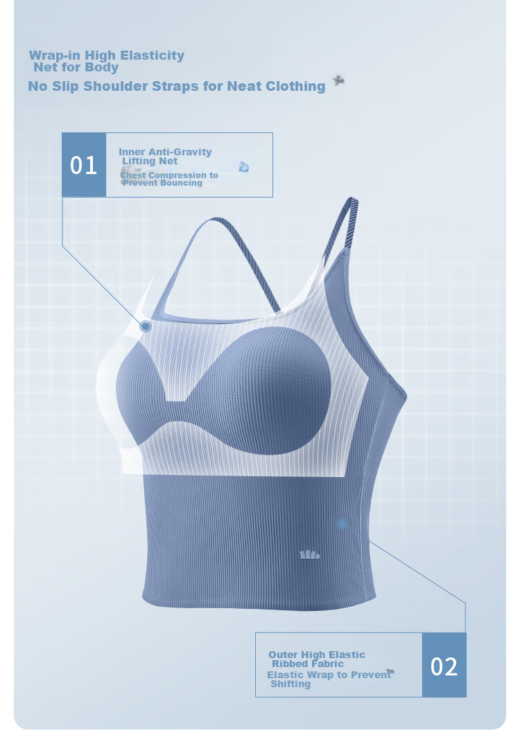 Beneunder Bra-In Camisole with Chest Pad for Women, Versatile Base Layer, Wearable as Outerwear, Beautiful Back Design, Cooling Feel, All-Season Versatile 14