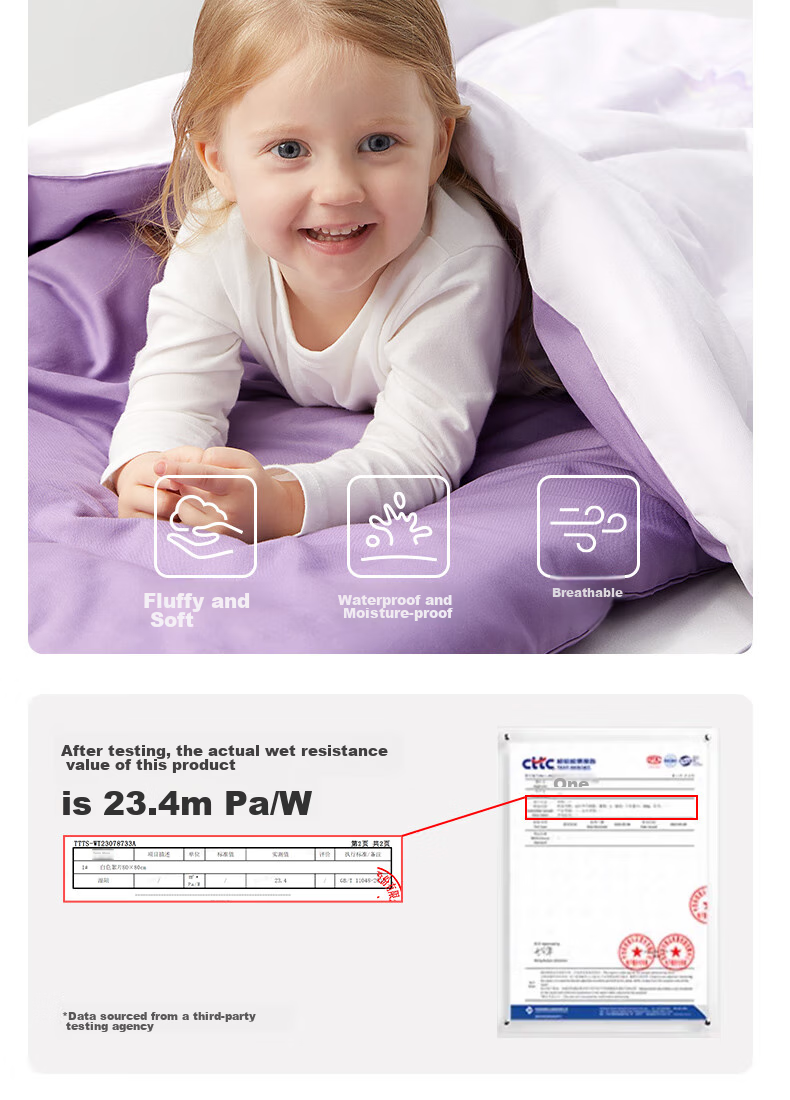 Babycare Kindergarten Bedding Set of Six Pieces, Children's Nap Baby Bedding, Pure Cotton Pillowcase And Duvet for All Seasons 7