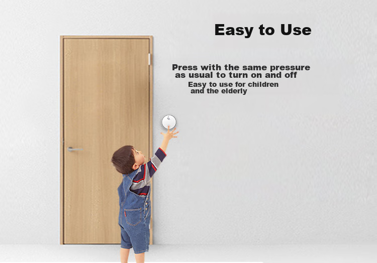 Linptech Wireless Doorbell G2, Long-Range Home Self-Powered No Battery Required, Elderly Call Button, Waterproof, One-To 13