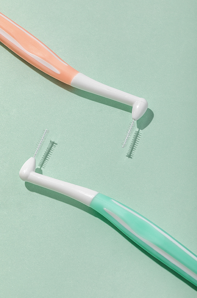 Meyarn Interdental Brush Type I 0.8mm, 20 Pieces, Soft Bristles for Between Teeth Cleaning, Imported Steel Wire Orthodontic Tooth Cleaning 11