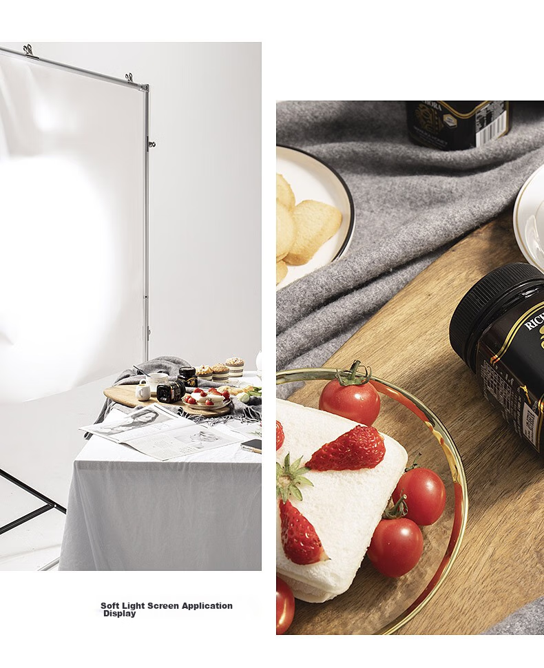 Beiyang 1.5*1m Soft Light Cloth, Soft Light Paper, Background Cloth, Sulfuric Acid Paper, Soft Light Screen, Soft Light Board, Photography Studio Equipment, Shooting Props, Photo Props, Light-Blocking Paper, Soft Light Cover, Shooting Props 9