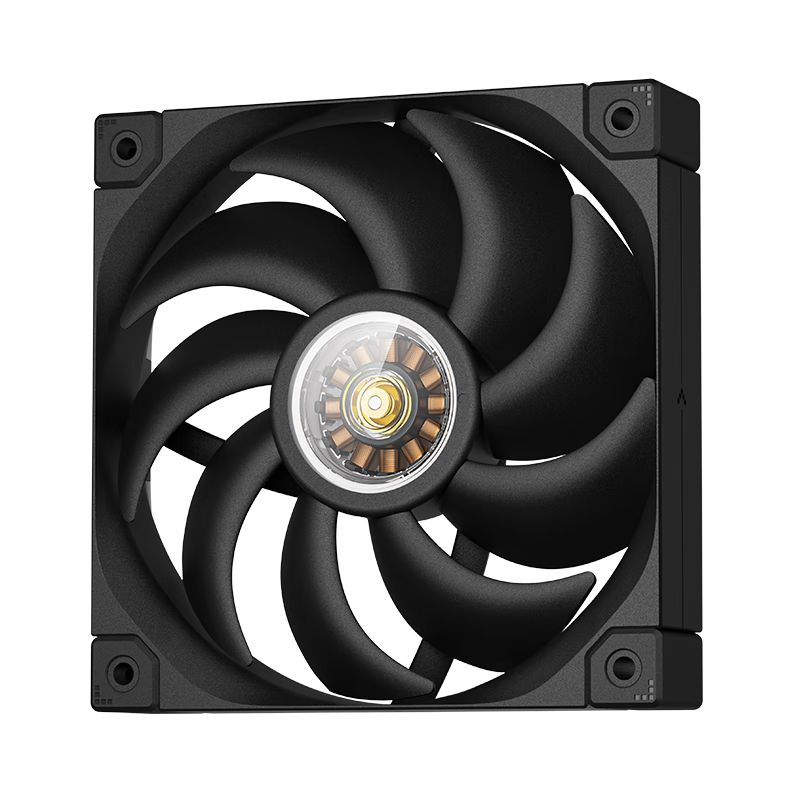 DEEPCOOL FT12 Case Cooling Fan, 12025/FOC Closed-Loop Control Motor, Ten-Level Motor, Stable Operation, 5-Year Warranty