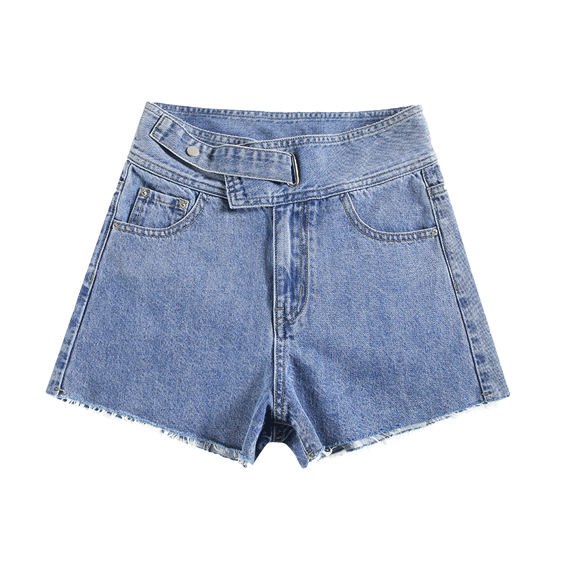 Pierre Cardin Jeans for Women, Winter Slim-Fit Casual Waist-Cinching Versatile Loose-Fit Heightening Micro-Flared Pants, Light Blue XL Size