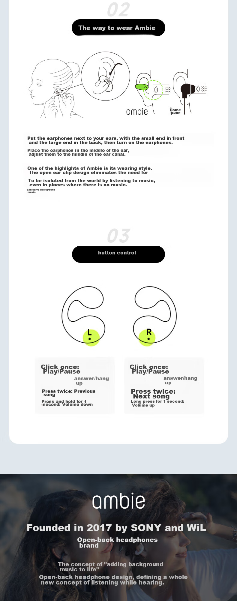 Ambie Liu Yutong's Sony Clip-On Non-In Bluetooth Headphones AM-TW02, Classic White Apple, Huawei Apple, Huawei Can Provide Invoice 9