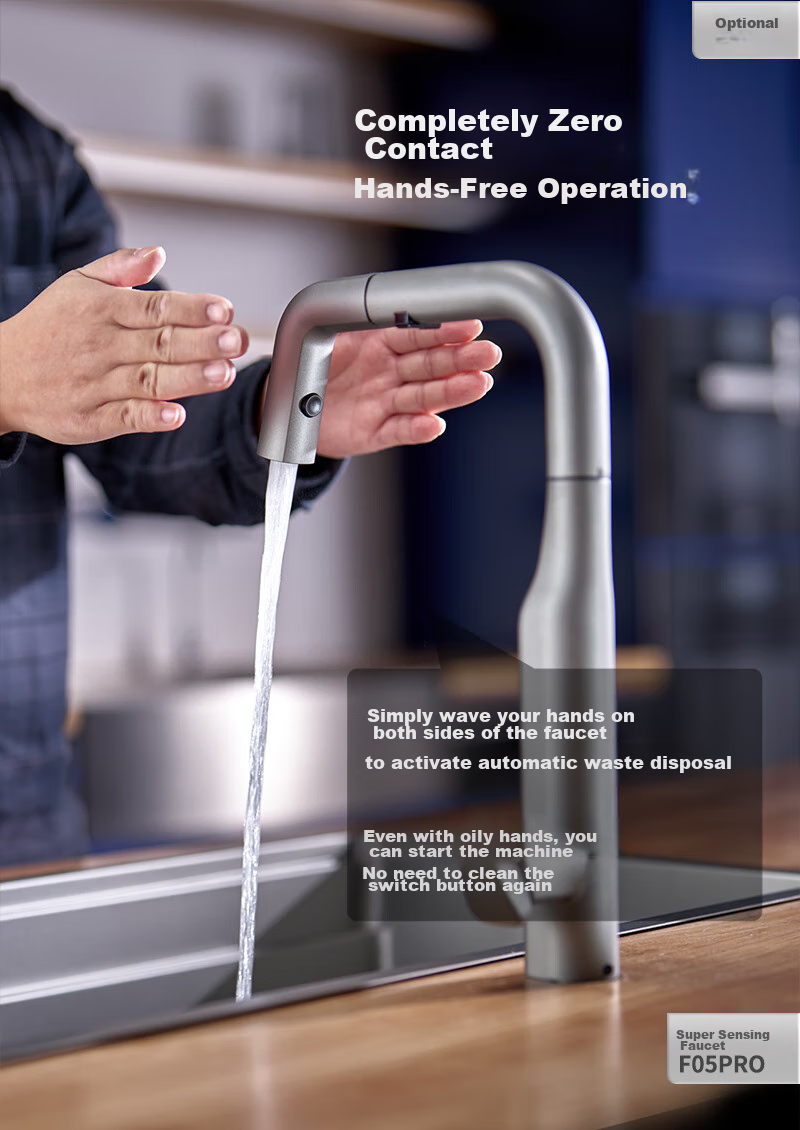 BE CBAS (BECBAS) Intelligent Garbage Disposal Processor, Automatic Reverse Wireless Switch E60Plus 5