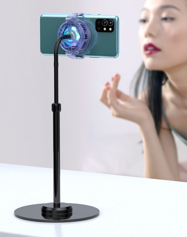 Maitai [1 Battery] Magnetic Phone Cooler, Rechargeable Semiconductor Cooling Fan for Live Streaming, Wireless Long-Lasting Cooling Device, Suitable for Tablets And Compatible with Apple And Black Shark Phones 8