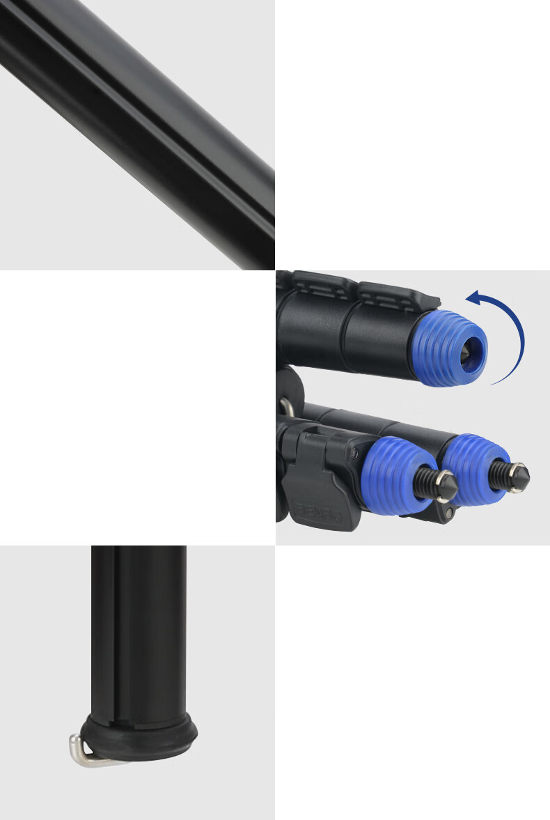 Benro A1883FS2N DSLR Video Tripod, Professional Camera Hydraulic Handle, Pan-Tilt Head, Adjustable Level Ball Bowl, Monopod And Tripod Set 22