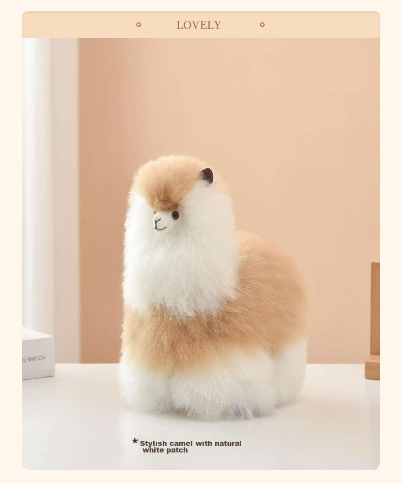Warmpaca Alpaca Plush Toy, Stuffed Animal Pillow for Girls, Birthday Gift for Girlfriend 3