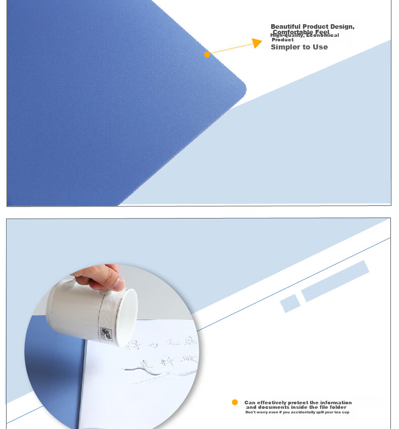 Deli A4/20-Page Document Folder, Loose-Leaf Organizer, File Holder, Sheet Protectors, Student Exam Paper Storage Pouches, Certificate Collection Folder, Pregnancy Check-Up Organizer, Office File Protector 5002 7