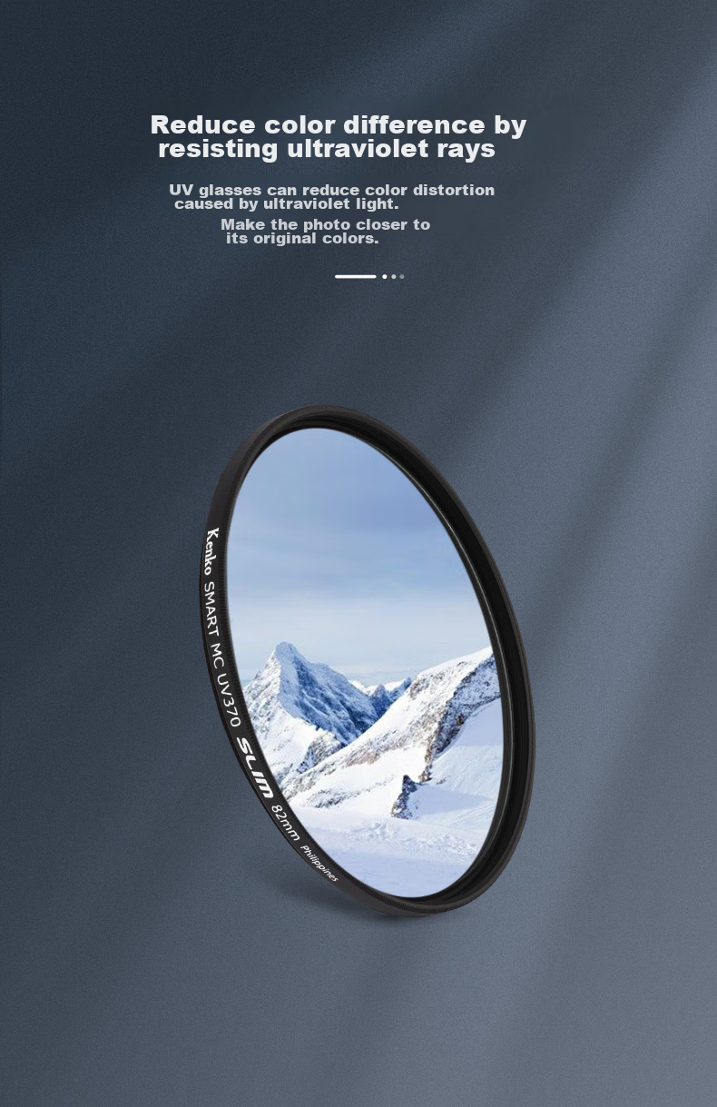 Kenko MC UV370, 72mm Filter, Ultraviolet Protection Lens 9