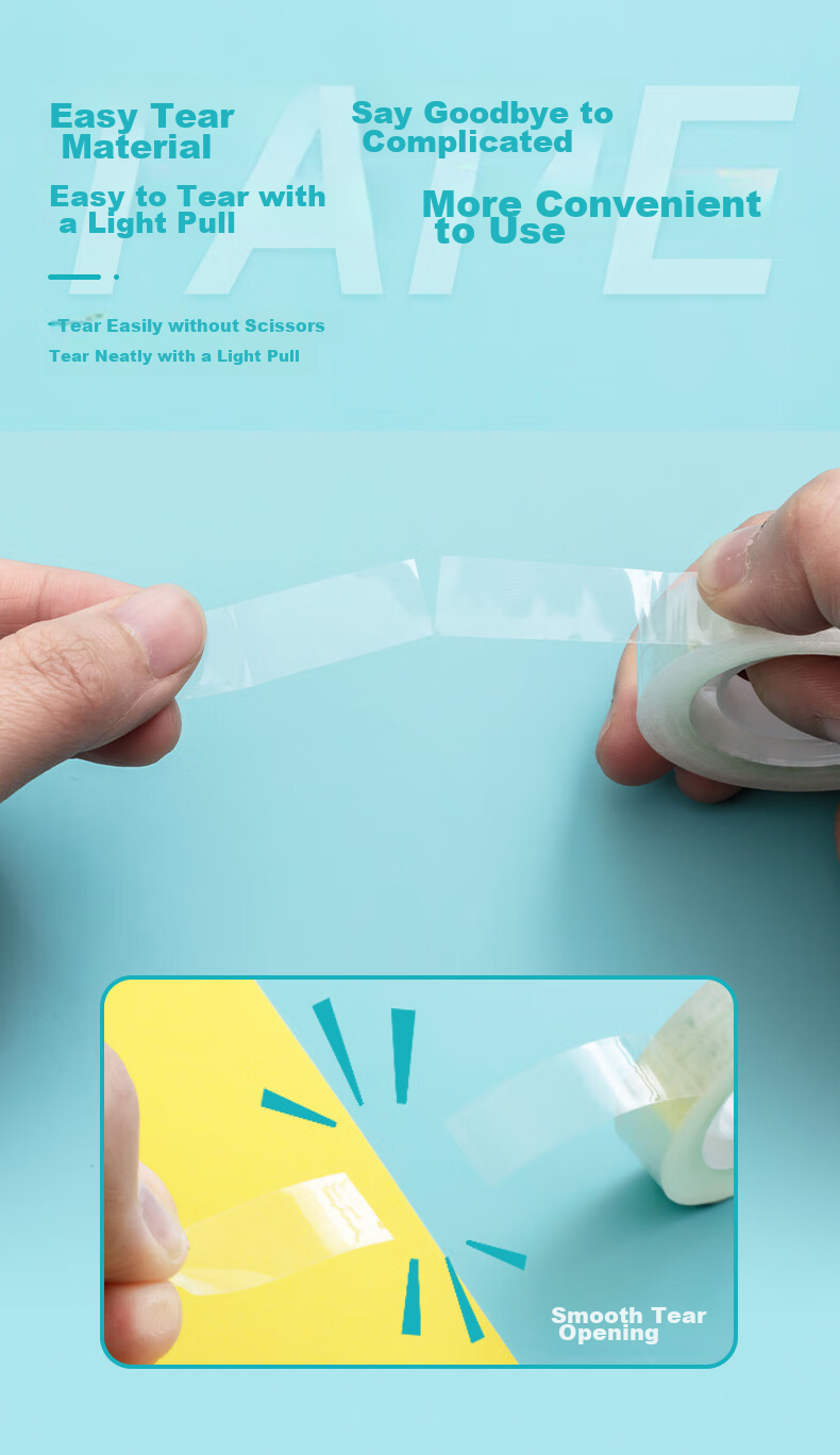 M&G (M&G) Stationery Tape Dispenser, Box Sealer, Small Tape Cutter ((Tape Width ≤18mm)), Single Pack Random Color, AJD97360 3