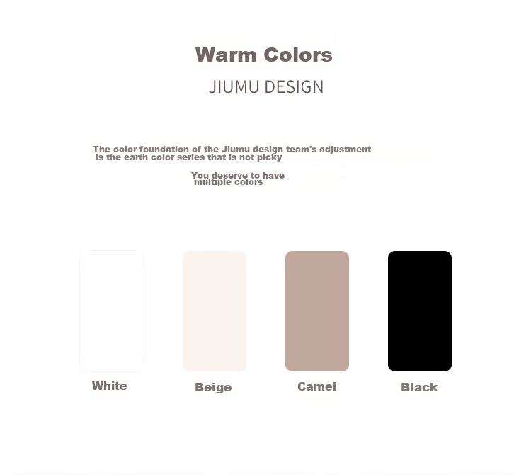 JIUMU Pure Wool Warm Neck Gaiter for Women, Autumn And Winter Thickened Cold-Proof Neck Protector, Women's Neck Warmer, Outdoor Scarf for Winter 8