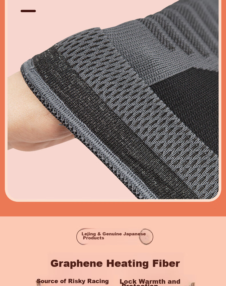 Lejing Japanese Graphene Knee Brace for Warmth And Heating, Suitable for Cold Legs, Arthritis, Synovitis, Elderly Men And Wome 9