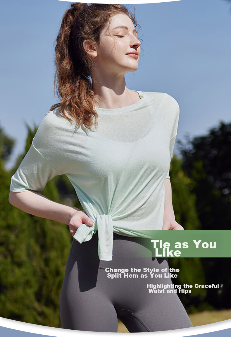 XUEXIMAN Yoga Top for Women, Elegant Slimming Sports Tank Top, Running Fitness Spring And Summer Pilates Cover-Up 5