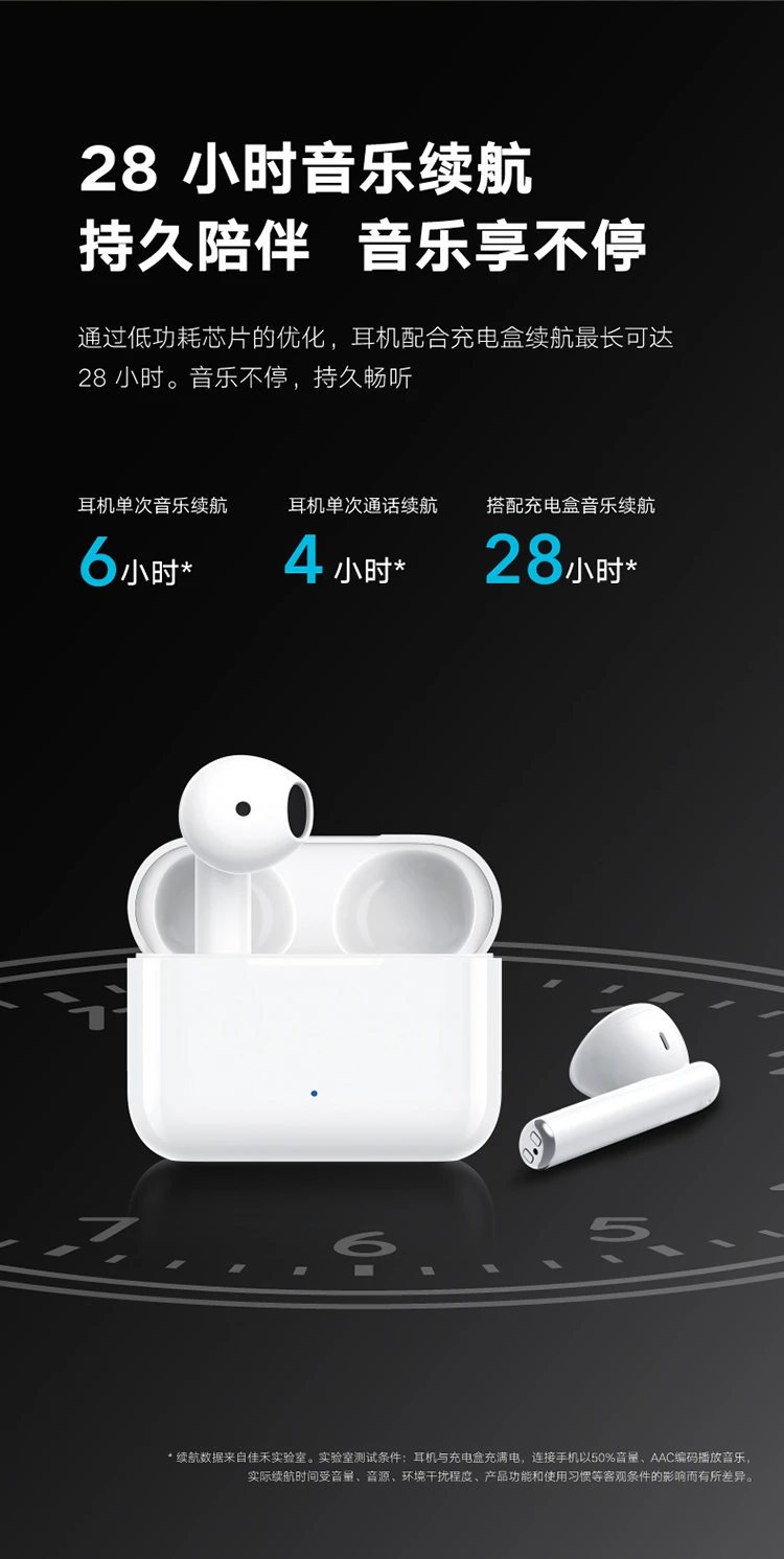 Honor Pro Choice Earbuds X2 True Wireless TWS Bluetooth Headphones Call Noise Cancellation/28h Long Battery Life/Valentine's Day Gift Compatible with Apple Huawei Xiaomi Phones Honor Pro Choice Earbuds X2 True Wireless TWS Bluetooth Headphones Call Noise Cancellation/28h Long Battery Life/Valentine's Day Gift Compatible with Apple Huawei Xiaomi Phones