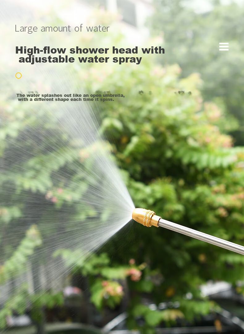 Xiangdaxia Car Wash Spray Gun, High-Pressure Water Gun, Hose, Flexible Hose, Watering Gun, Extendable Adjustable Hose, 22 Meters 8