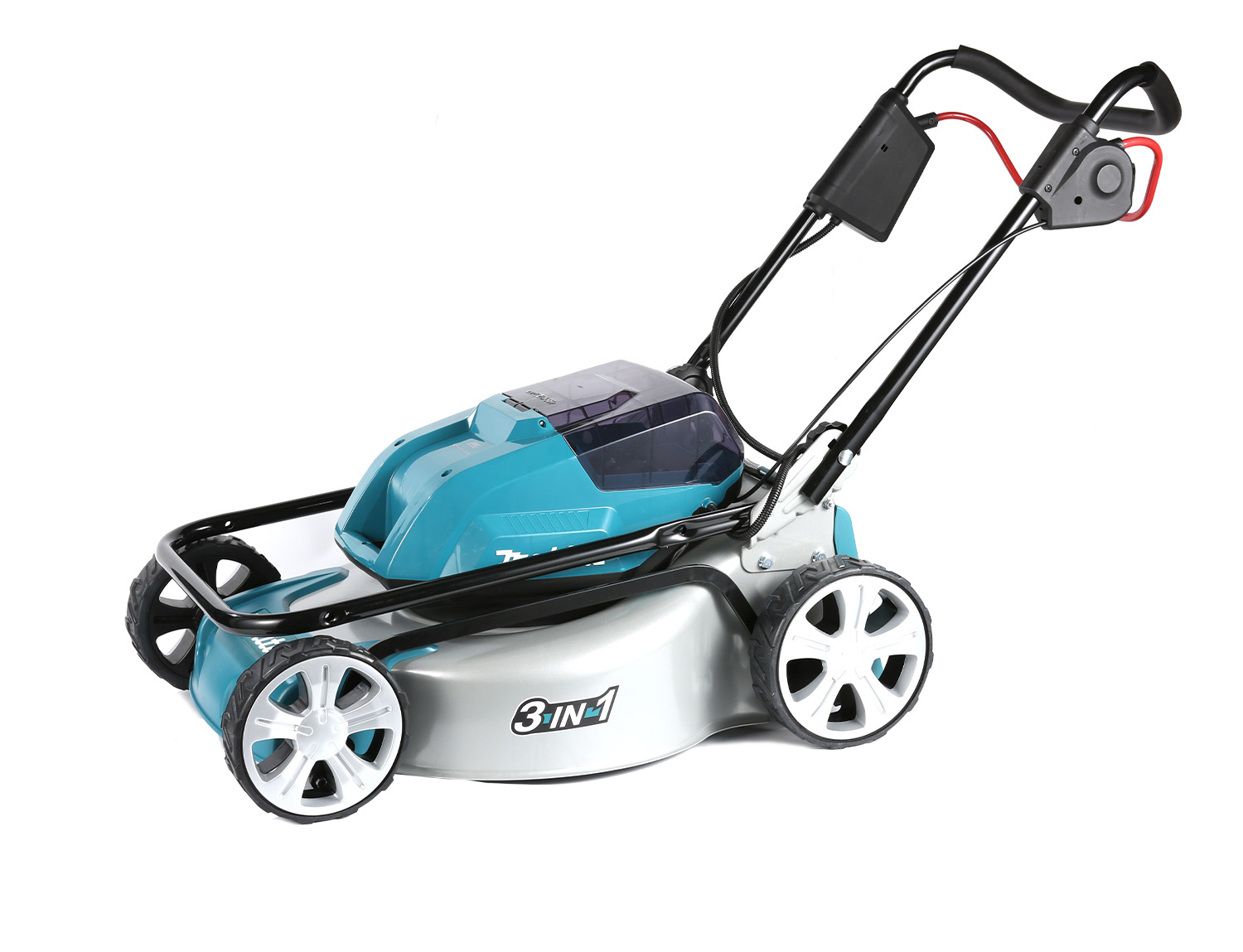 牧田牧田/makita dlm460z锂电池充电式草坪修剪机手推式除草机电动