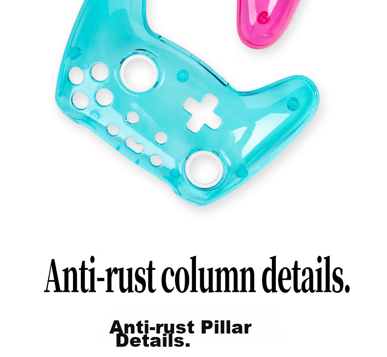 PB TAILS Crush Handle, Transparent 5-Color Magnetic Case Magcase, Suitable for Crush Series Handles, Secret Sauce Berry Purple Color Scheme 7