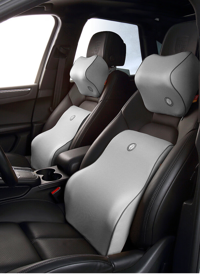 GiGi Car Lumbar Support Memory Foam Cushion Backrest Pillow for Car, Office, And Home Use 13