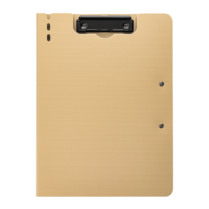 TIANSE A4 File Folder with Double Clips And Folding Board, Meeting Folder, Secretary Folder, Document Folder, Exam Paper Folder, Signature And Contract Presentation Folder, Office Supplies, TS-10002, Antique Bronze Brow