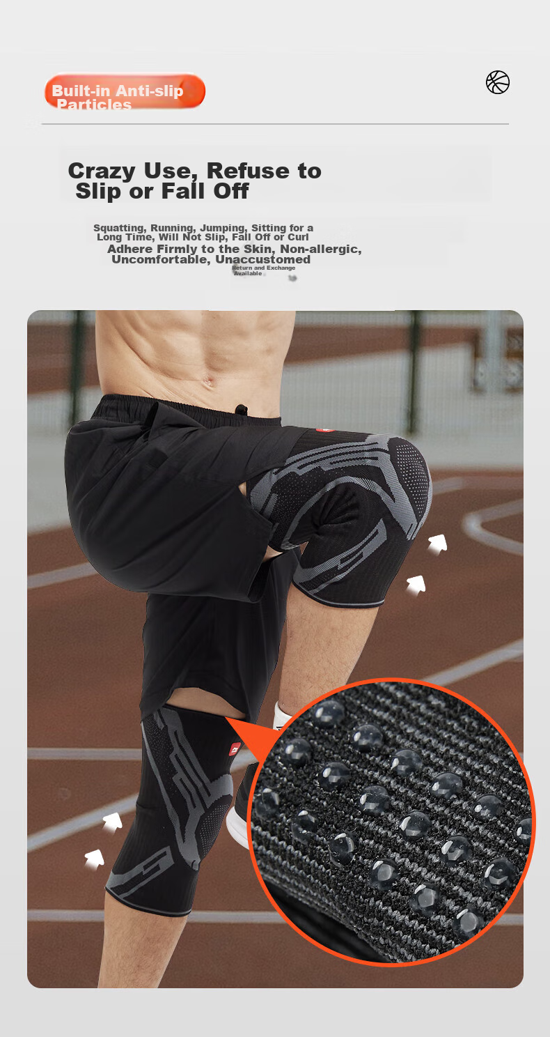 Li-Ning Knee Brace for Warmth, Arthritis, Meniscus Injury, Effusion Repair, Patella Fixation, Breathable Ligament Injury Support 8