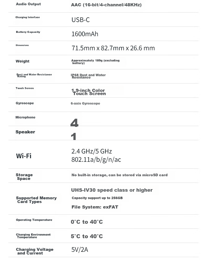 KanDao Sees QooCam3 Panoramic Action Camera, 5.7K High-Definition Anti-Shake Waterproof Action Camera for Vlogging, Skiing, Diving, Outdoor Activities, And Motorcycle Riding 44