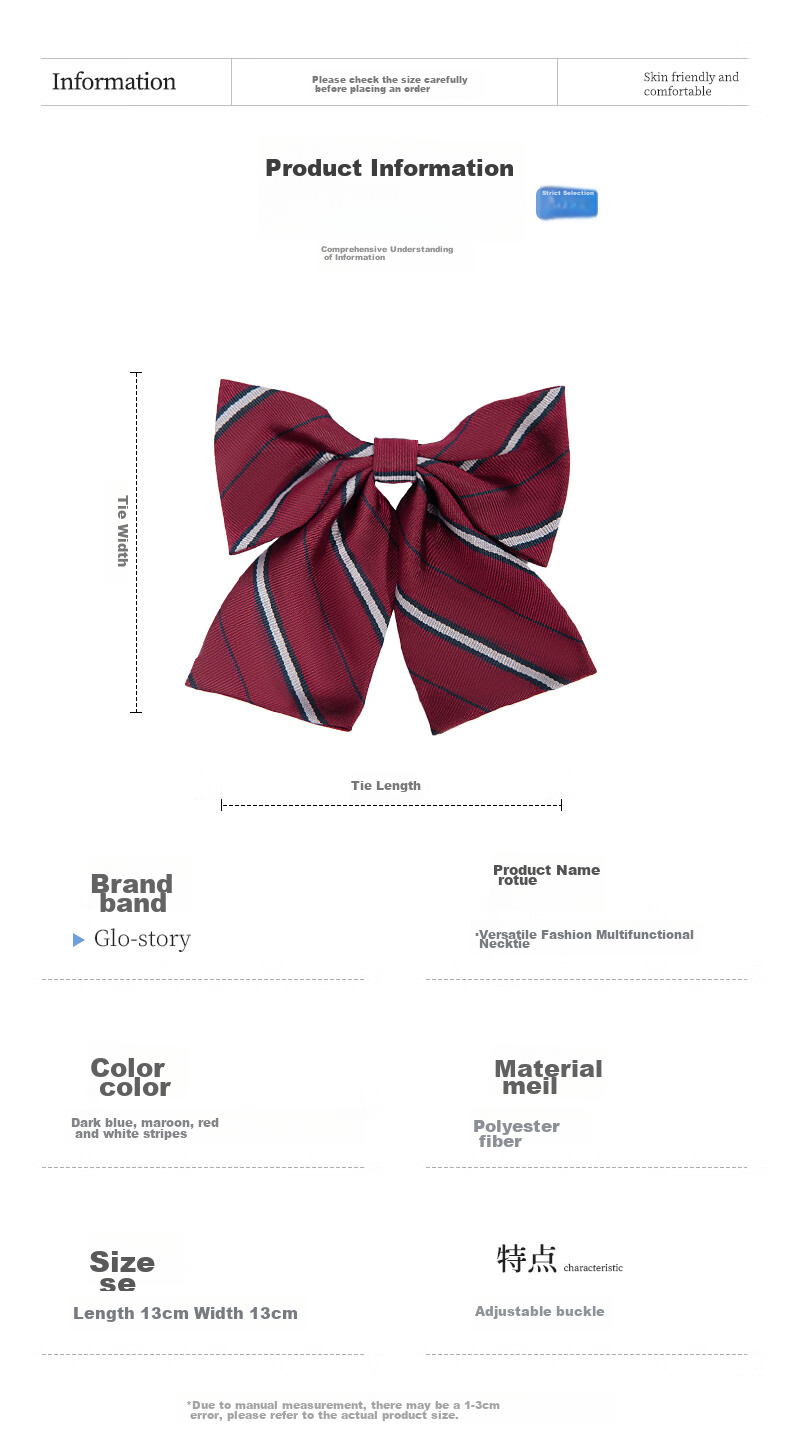 GLO-STORY Women's Collarless Blouse, Academic Style Bank Professional Flight Attendant Hotel Work Uniform, No Bow Tie Required, JK Sailor Suit Collar 6