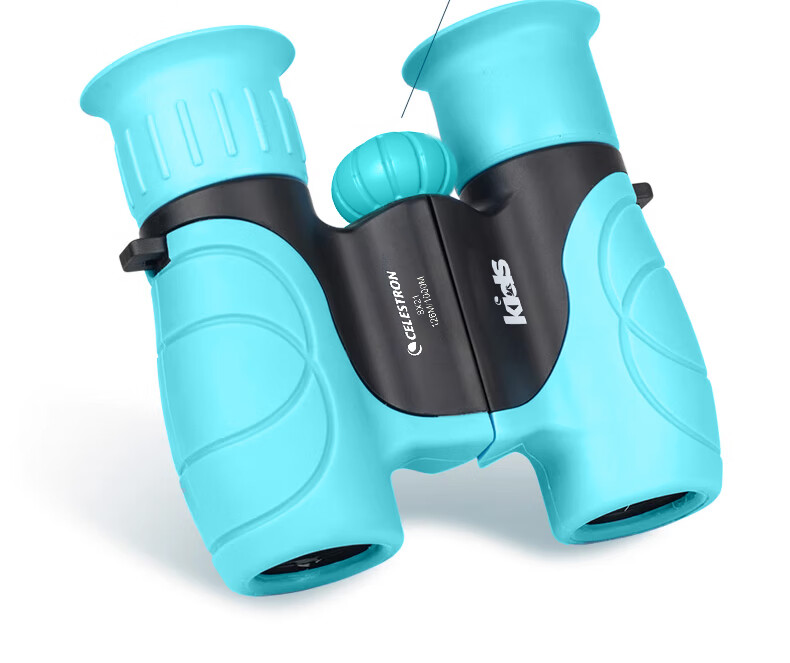 Celestron Kids 8X21 Yellow High-Definition High-Power Wide-View Portable Binoculars for Concerts and Sports Events Children's Gift 12