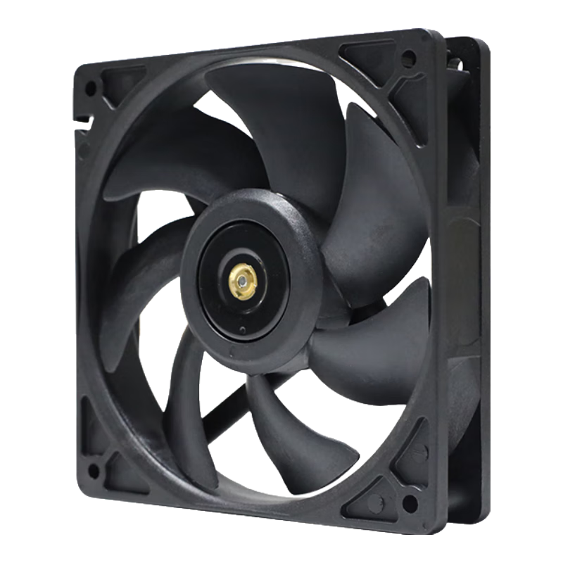 DELTA Cooling Fan AFB1212HJ, 12cm High Air Pressure Industrial-Grade Cooling Fan, Dual Ball Bearing, 6-Year Replacement Only, PWM Intelligent And Manual Control, 4800 RPM