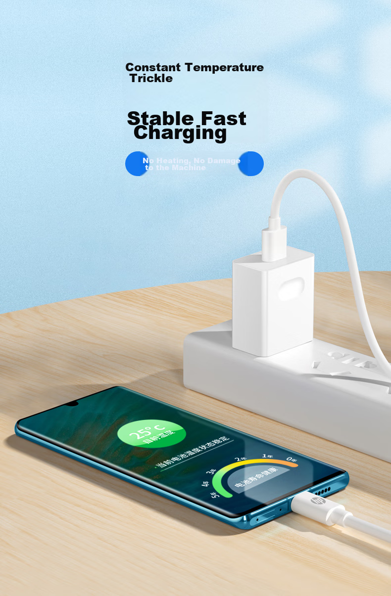 HP Type-C Data Cable 5A, Huawei Super Fast Charging for Mate30/P40pro, Android Phone Charging Cable 8