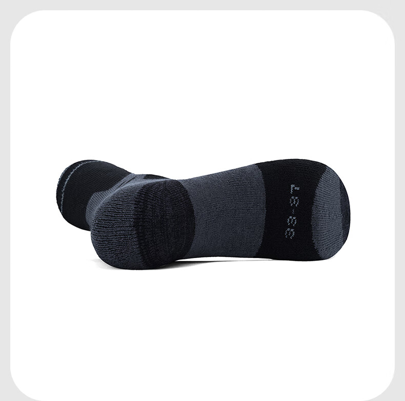 TFO Children's Wool Socks, Merino Sports Running Socks, Outdoor Hiking And Mountaineering Socks 2902412, Black 5