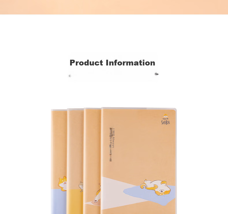 Deli Glue-Bound Notebook, 32K Pages, High-Quality, Self-Glue Binding, 72 Sheets/Book, T3272 Series - National Trend Fengjing, 4-Pack 14