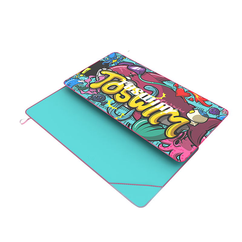 TOSWIM Quick-Drying Bath Towel, Swimming Towel, Sports Fitness Absorbent Towel, Travel Fast-Drying Towel, Ocean Graffiti