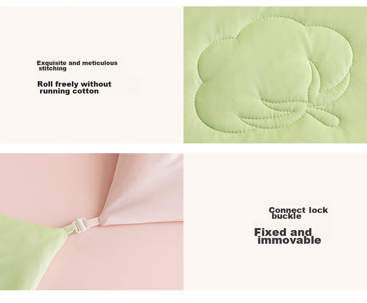 JD Original Cotton Comforter Set, Xinjiang First-Grade Cotton, Two-In Quilt for Winter, Approximately 6 Jin (3 Kg), 1.5x2m 21