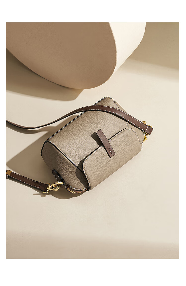 Aokang Women's Handbag, 2026 New Trendy Cowhide Small Square Bag, Light Luxury Crossbody Shoulder Bag, Birthday 520 Gift for Girlfriend Or Wife 6