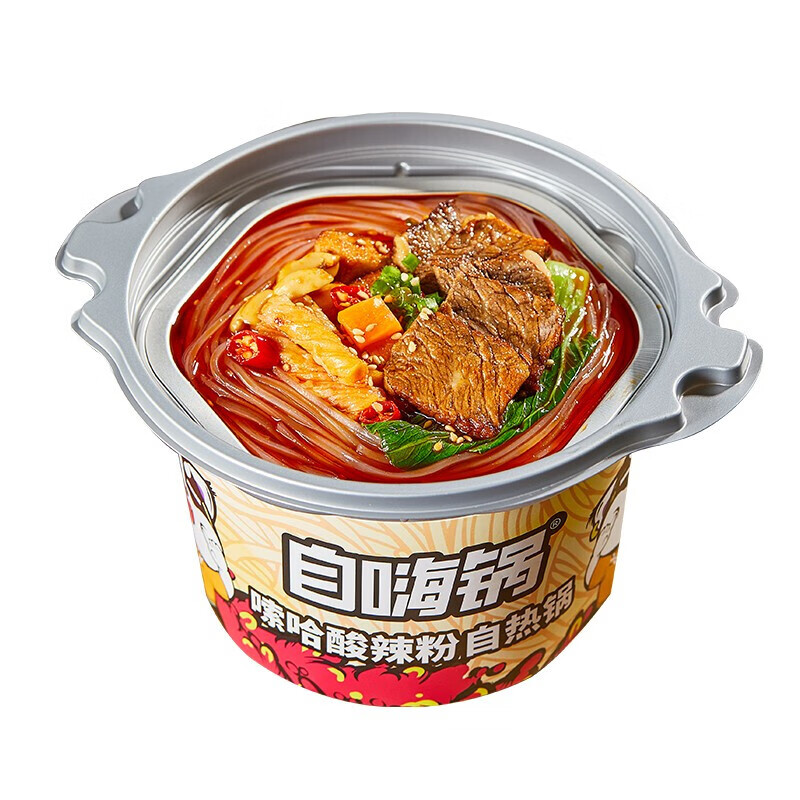自嗨锅自热火锅 方便速食多口味组合 4口味4桶组合装夜宵锅457g